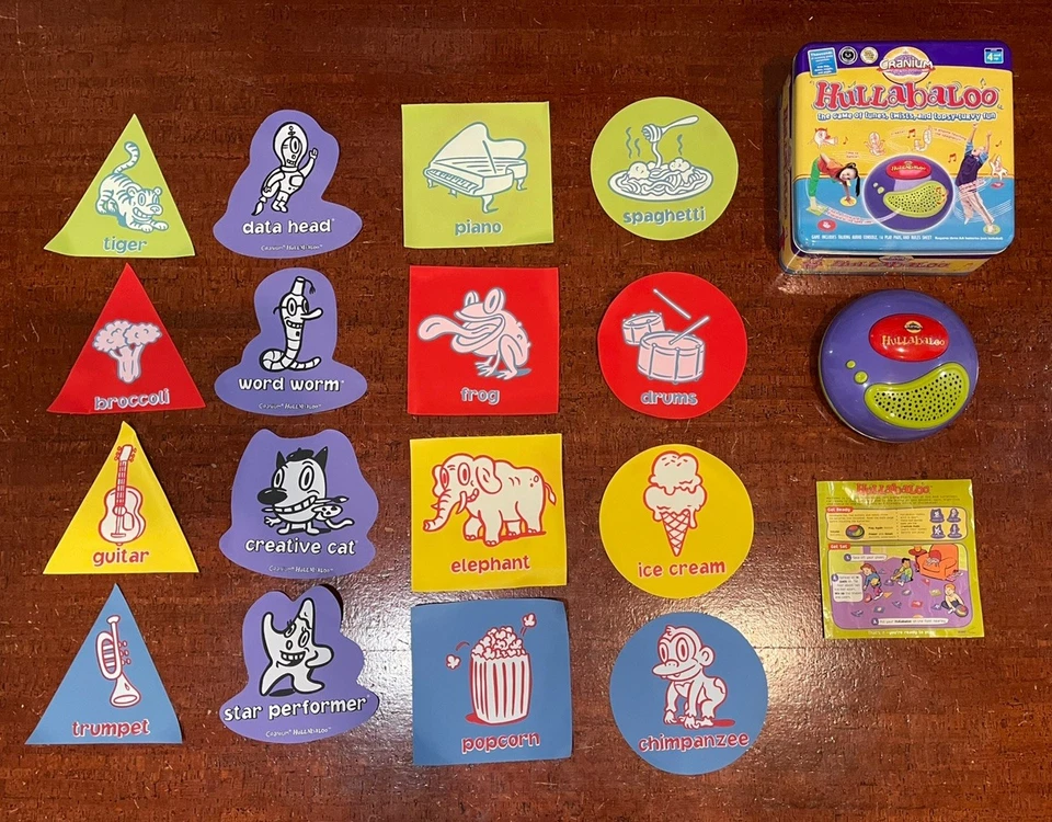 Hullabaloo Game by Cranium - 2004 Ed in Tin - Complete/Tested/Works! Ages 4+ - Image 2 of 4