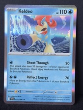 Keldeo Holo Rare ME04: Chaos Rising 019/086 NM 