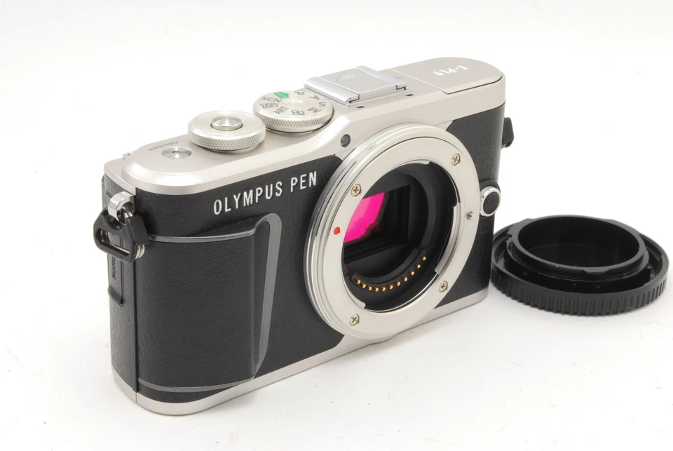 1402 disparos [COMO NUEVO con lente] Olympus PEN E-PL9 cámara negra 14-42 mm 40-150 mm JAPÓN Foto 4 de 4