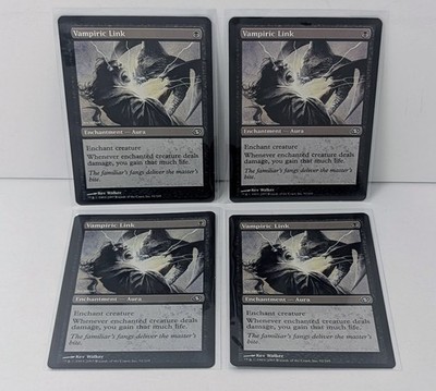 Vampiric Link Lot Of 4 - Magic The Gathering MTG - Planar Chaos!