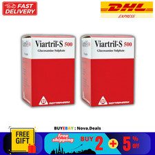 2 X Viartril-S Glucosamine 500Mg , Knee  Joint Pain Supplement 90 Capsules