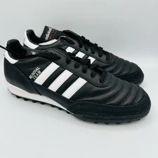 adidas Mundial Team Black Cloud White Men's Sizes 7-13 Turf Soccer Shoes 019228