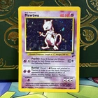 2000 Pokemon - Mewtwo #10/30 - Base Set 2  - Holo Corner Swirl - LP