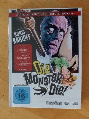 Das Grauen auf Schloss Witley-Die, Monster, Die! -Mediabook LE Cov. C - Neu+OVP