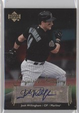 2007 Exquisite Rookie Signatures Imagery Gold 10/10 Josh Willingham Auto 0c3