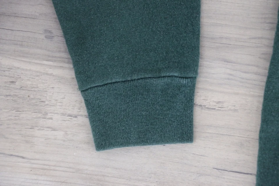 Sudadera DE COLECCIÓN Hanes Jóvenes Niños Talla Grande 12/14 Raglán Cuello Redondo Verde Oscuro Foto 3 de 4