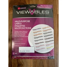 Smead Viewables Color Labeling System Refill Pack #64915- New Sealed