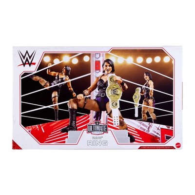 WWE RAW Ultimate Edition Ring (54x54cm) + RHEA RIPLEY Ultimate Edition PLAYSET