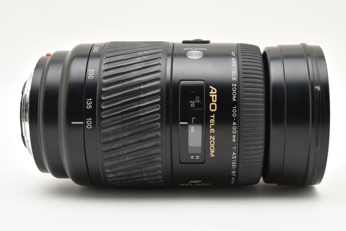 MINOLTA AF100-400/4.5-6.7APO TELE レンズ Minolta AF APO TELE ZOOM 100-400mm f/4.5-6.7 Lens Sony A