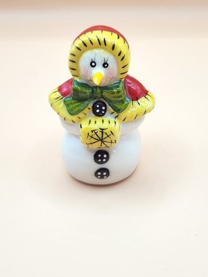 Mrs. Snowman (Porcelain), Collectible, Gel Embed, Collectible, Xmas Collectible
