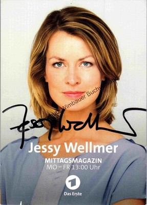 Original Autogramm Jessy Wellmer RBB /// Autogramm Autograph signiert sig 338008