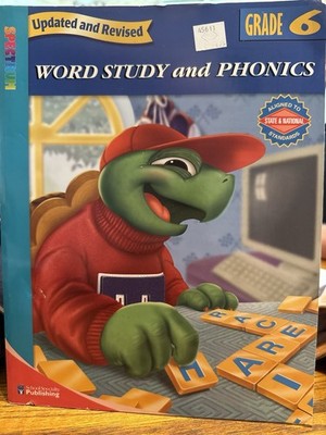 Spectrum Grade 6 Phonics Workbook Word Study English Homeschool