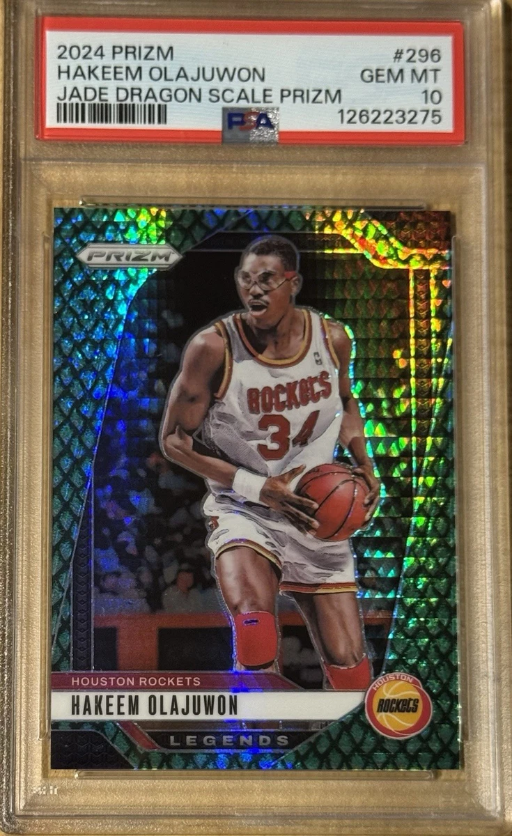 Hakeem Olajuwon 10 Graded Basketball Sports Trading Cards 