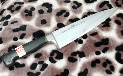 J A HENCKELS 4 STAR VIER STERNE FRIODUR CHEF KNIFE , 31071-200 ( 8'')#TX1126e