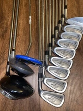 Mens Right-Handed Complete Golf Club Set - Taylormade R7, Titleist DCI