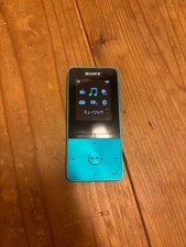 Sony Walkman Blue Digital Audio Player Speaker Set Ready to Use Genuine