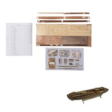 Holzschiff-Modellbausatz Historisch Schiffsmodellbausatz Maritim F&uuml;r
