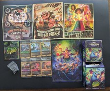 Disney Lorcana Attack of the Vine Prerelease Lot - Sealed Promos, Posters, Dice