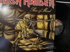Iron Maiden ‎– Piece Of Mind LP 1983 Capitol ‎VG+/EX [GOLD STAMPED PROMO]
