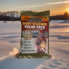 HOTHANDS 8 Stick-On BODY WARMERS Value Pack