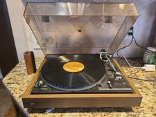 DUAL CS-522 Turntable with Dust Cover Made in Germany, Used Working, Read Desc. 