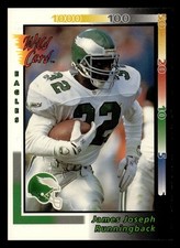 James Joseph 1992 Wild Card #16 Philadelphia Eagles FOOTBALL *079
