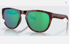 Costa Sunglasses Irie Tortoise w/ Green Mirror 580G Lens