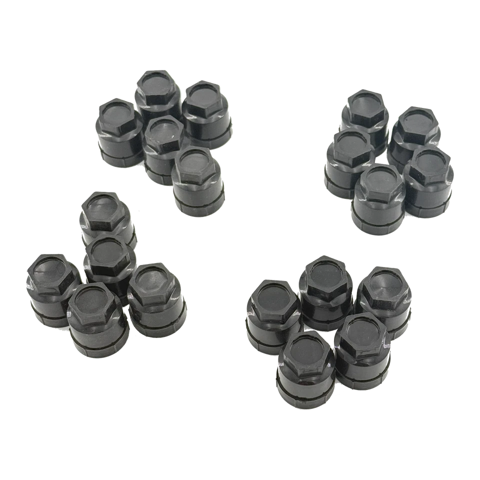 Fits For Chevrolet GMC Oldsmobile Pontiac Buick New 20 Pcs Lug Nut Covers Cap Foto 3 de 4