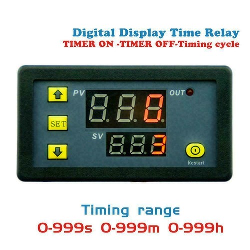 AC DC Timer Switch Cycling Module Digital Display Time Delay Relay Timing Led - Picture 4 of 8