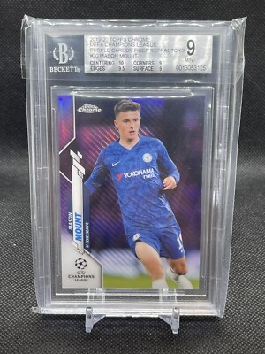 2020 Victor Osimhen Topps Aqua Prizm RC 2019-20 Topps Chrome UCL