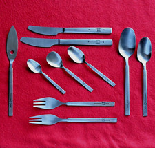 44 Pc Germany PEREL No 017 Stainless Inox Flatware Industria Argentina MCM Retro