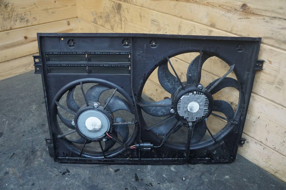 Electric Cooling Fan OEM Volkswagen Vw Beetle 2012 Jettqa 05-07 Golf & Gti 08-14 - Image 3 of 4