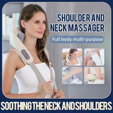 Neck Shoulder Heating Muscle Massage Kneading Shiatsu Shawl Cervical Body Back
