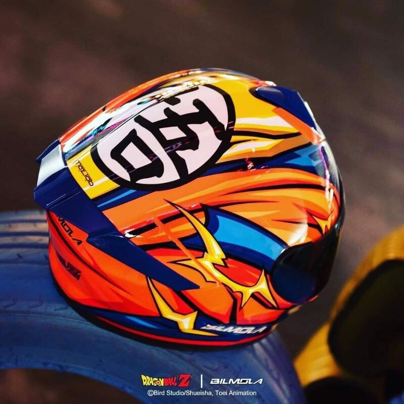 New Motorcycle helmet Bilmola SPECIAL EDITION GOKU Dragon Ball Z Collection