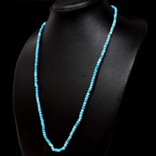 65.00 Cts Earth Mined Turquoise Round Shape F...