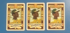 1982 Baseball Lot ~ RICKEY HENDERSON HOF