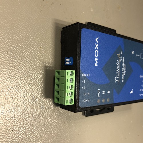 MOXA TCC-120l Isolated RS-422/485 Repeater - Afbeelding 3 van 4