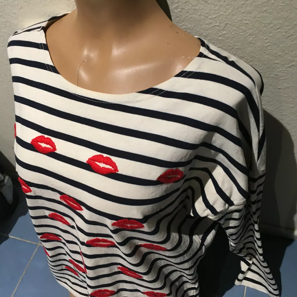 J crew striped tops