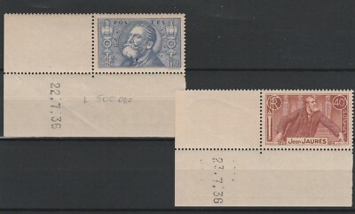 STAMPS - 1936 FRANCE C.40+1.50 JUARES MNH E/1596