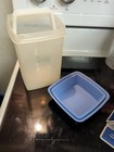 Tupperware Pickle Keeper Pick-a-Deli Container Set 1560-4 Blue 3 Pcs — photo 3