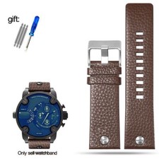 24mm 26mm 28mm Fit For Diesel DZ4323 DZ1657 DZ1405 Watchband Leather Watch Strap