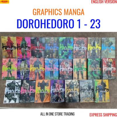 Dorohedoro Manga by Q Hayashida Set Comic Volume 1-23 English
