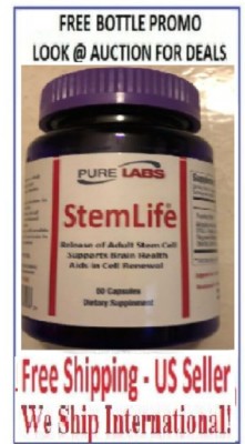 STEM CELL Regain Youth Advanced StemLife Support Supplement ENHANCER ta65 2028