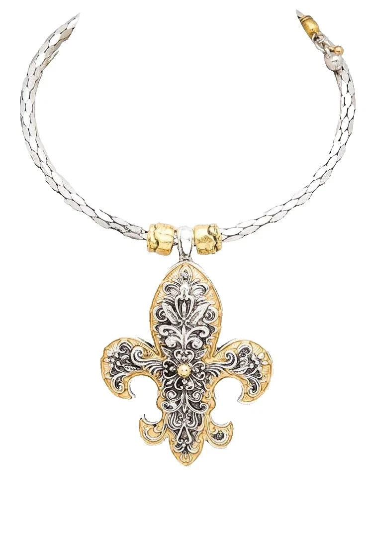 Western Charm Collares y colgantes De moda plata tibetana