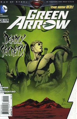 Green Arrow #21A VG 2013 Stock Image Low Grade