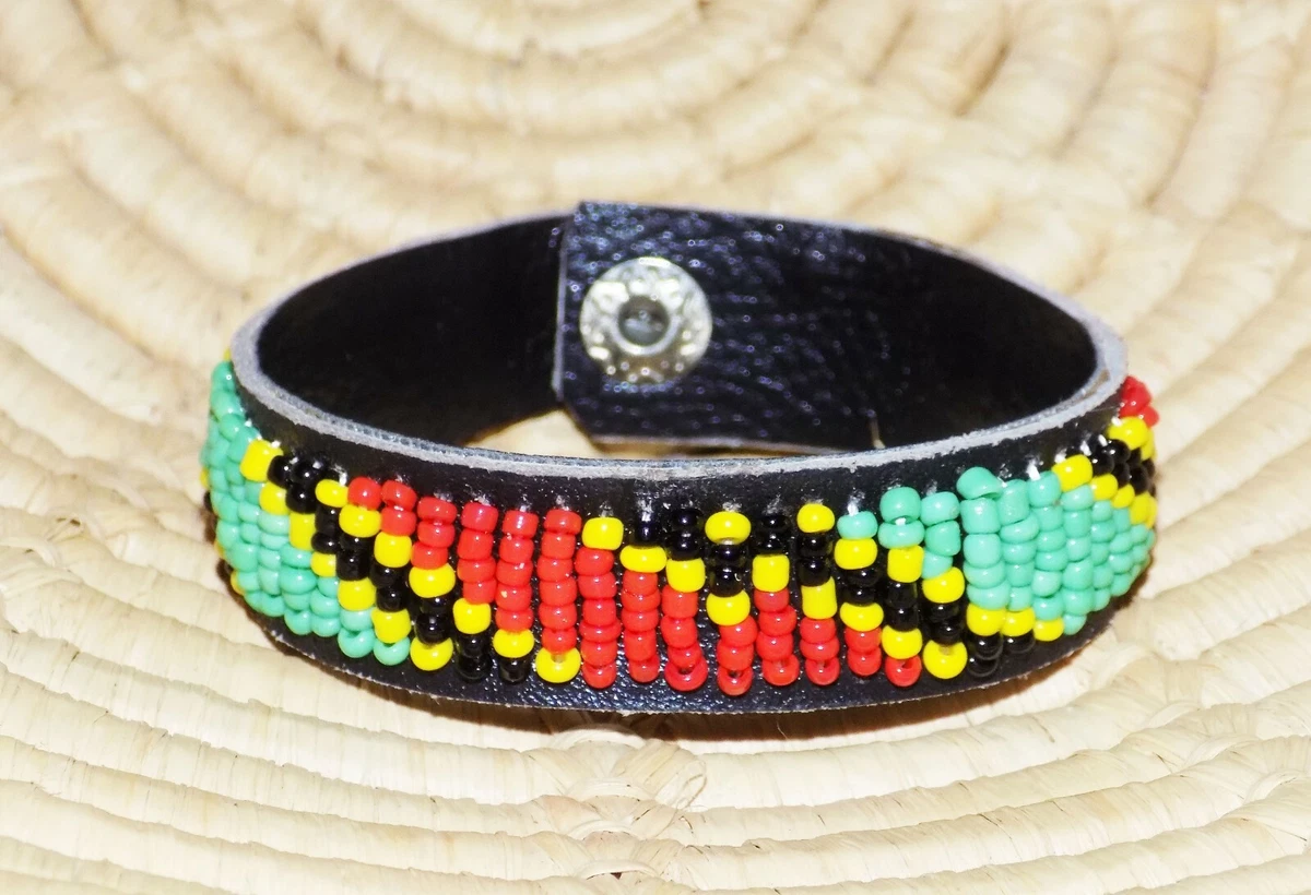 African Maasai Beaded Bracelet ethnic boho tribal Masai Massai jnwb23 | eBay