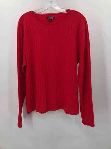 Chemise Rugby Vintage J Crew – Rayée Rouge – Manches Longues – Taille L – Occasion
