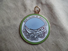 Noah Kalama Sr Canoe Invitational Metal Pendant