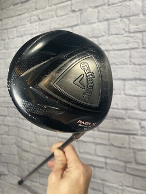 CALLAWAY RAZR X Black Ti 9.5 Deg DRIVER Grafalloy ProLaunch AXIS
