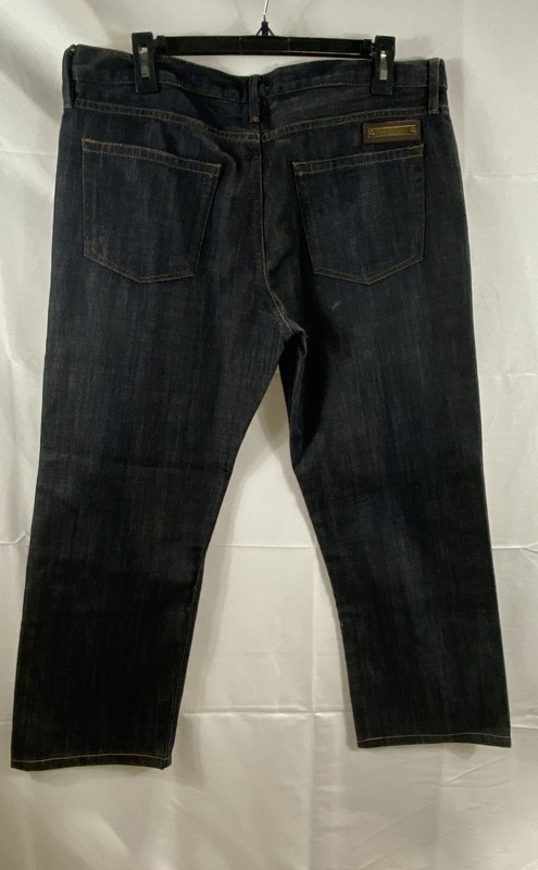 Burberry Brit Men's Straight Leg Jeans Dark Wash Denim Size 36x26